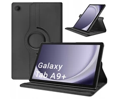Strado Besisukantis planšetinio kompiuterio dėklas, skirtas „Samsung Galaxy Tab A9 Plus 11“, juodas