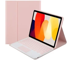 Strado „Bluetooth“ klaviatūros dėklas, skirtas „Redmi Pad SE“ (rožinis)