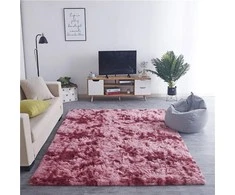 Strado Ombre Shaggy kilimas Strado 160x230 Ombrered (Raudona) universalus