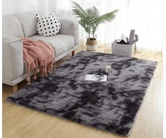 Strado Ombre Shaggy kilimas Strado 60x90 OmbreGrey (Tamsusis Pilkas) universalus