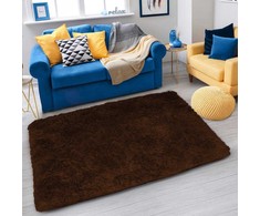 Strado Shaggy kilimas Strado 80x150 Tamsiai ruda DarkCoffee