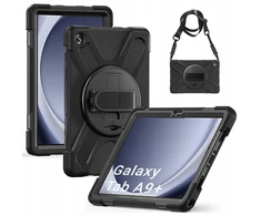 Dėklas na tablet Strado Dėklas Armor su laikikliu i paskiem do Samsung Galaxy Tab A9 Plus 11 (Juoda)