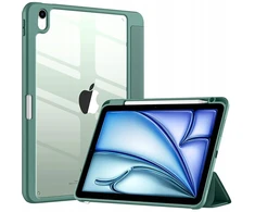 Strado Dėklas „Dėklas Hard Crystal iPad Air 11“, 6 kartos, M2 2024 / 7 kartos, M3 2025 – žalias