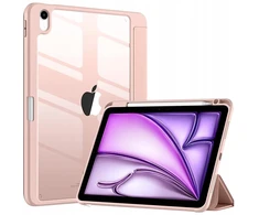 Strado „Dėklas Hard Crystal iPad Air 11“ 6 kartos M2 2024 / 7 kartos M3 2025 – rožinis