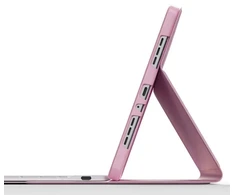 Strado Dėklas su klaviatūra Bluetooth touchpad do iPad Pro 11 Gen5 (Rožinė)