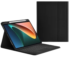Strado Dėklas su klaviatūra Bluetooth touchpad do Xiaomi Mi Pad 6/ 6 Pro (Juoda)