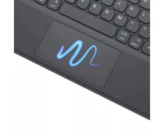 Strado Dėklas su klaviatūra Bluetooth touchpad do Samsung Galaxy Tab A9 8.7 X110/X115, juoda