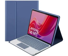 Strado Dėklas su klaviatūra Bluetooth touchpad do Lenovo Tab M11 (Violetinė)