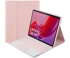 Strado Dėklas su klaviatūra Bluetooth touchpad do Lenovo Tab M11 (Rožinė)