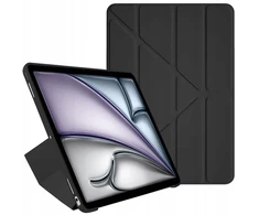 Strado „Dėklas“ trijų dalių dėklas „iPad Air 11 6 GEN M2 2024 / 7 GEN M3 2025“ – juodas