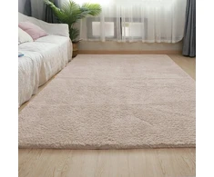 Strado Kilimas Alpaca 180x260 cm, smėlio spalvos - minkštas, malonus liesti, svetainei ir miegamajam