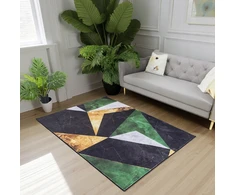 Strado Dywan Novo 120x160 cm, Žalias Marmur - miękki do salonu i sypialni