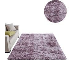 Strado Ombre Shaggy kilimas Strado 120x160 OmbrePurple (Royal) Universalus