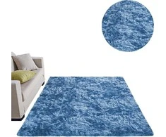 Strado Ombre Shaggy kilimas Strado 200x250 OmbreNavy (Tamsiai mėlyna) universalus