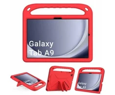 Strado „FunColor“ dėklas, skirtas „Samsung Galaxy Tab A9 8.7“ (raudonas)