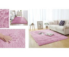 Strado Gatvė Shaggy kilim Street 100 x 150 Rožinė Panther (rožinė)