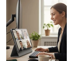 Strado-Tech Grūdintas stiklas, skirtas Samsung Galaxy Tab S10 FE Plus S10 FE+ 13.1 - ekrano apsauga 9H, visiška danga, oleofobinis (ochronne na tablet 9H 2,5D wycięcia glass)