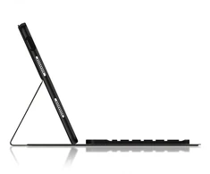Strado „iPad Pro 13 Gen5“ „Bluetooth“ klaviatūros dėklas su jutikliniu skydeliu (juodas)