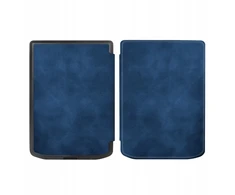 Strado Išmanusis TPU dėklas, skirtas „PocketBook Verse Pro 629 634“ (tamsiai mėlynas)