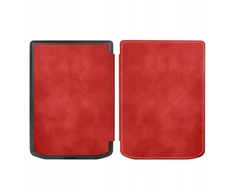 Strado Išmanusis TPU dėklas, skirtas „PocketBook Verse Pro 629 634“ (raudonas)