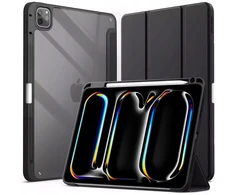 Strado Kietas krištolinis dėklas, skirtas „iPad Pro 13 Gen. 5“ (2024) (juodas)
