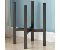 Strado Kwietnik regulowany metalowy stelaż stojak do kwiatów PILLAR (Juodas)