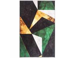 Strado Novo kilimas 200x300 cm, žalias marmuras - minkštas svetainei ir miegamajam