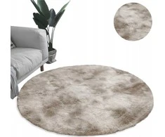 Strado Ombre apvalus kilimėlis 120x120 OmbreCamel (rusvai gelsvas) universalus () - 22228-uniw