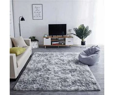 Strado Ombre Shaggy kilimas 130x190 OmbreSilver (šviesiai pilkas) universalus