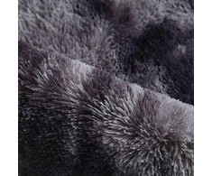 Strado Ombre Shaggy kilimas 140x200, spalva: Tamsiai pilka