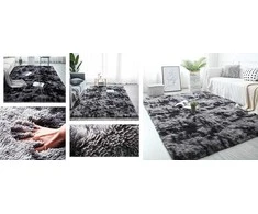 Strado Ombre Shaggy kilimas Strado 100x150 OmbreGrey (Tamsiai Pilkas) universalus