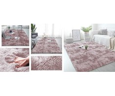 Strado Ombre Shaggy kilimas Strado 120x160 OmbrePurple (Royal) Universalus