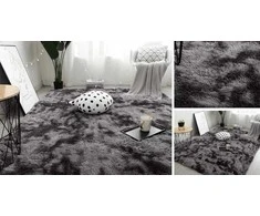 Strado Ombre Shaggy kilimas Strado 160x220 OmbreGrey (Tamsiai Pilkas) universalus