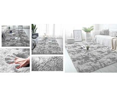 Strado Ombre Shaggy kilims Strado 200x300 OmbreSilver (šviesus Pilkas)