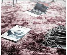 Strado Ombre Shaggy kilimėlis 180x260 OmbrePurple (Rožinė) universalus