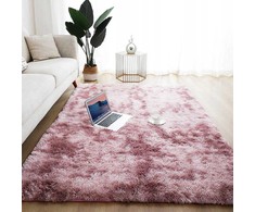 Strado Ombre Shaggy kilimėlis 200x260 OmbrePurple (rožinė), universalus