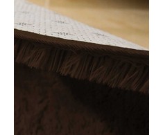 Strado Shaggy kilimėlis 60x120 DarkCoffee (tamsiai ruda)