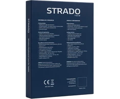 Strado-Tech Dėklas su klaviatūra do Lenovo Tab Plus 11.5'' TB351FU 2024 pilka ochronne
