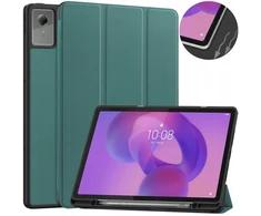 Planšetinio kompiuterio dėklas Strado-Tech, skirtas Lenovo Idea Tab Plus 12.1 2025, su pieštuko laikikliu – apsauginis su stovu