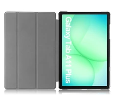 Planšetinio kompiuterio dėklas Strado-Tech, skirtas Samsung Galaxy Tab A11+ Plus 10.9 2025 / A9 Plus – apsauginis su stovu, prieiga prie prievadų ir mygtukų