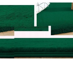 Strado Triušio svetainės kilimas 200x250 BottleGreen (Žalias), universalus