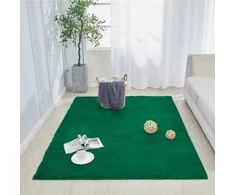 Strado Triušių kilimas 200x200 Žalia (BottleGreen)