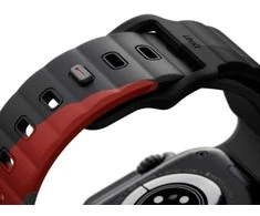 Apyrankė UNIQ Stride De Rubber skirtas Apple Watch 49/46/45/44mm charcoal