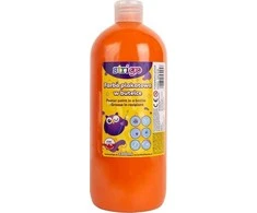 Strigo STRIGO plakatų dažai buteliuke, 1000 ml, oranžiniai