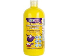 Strigo plakatų dažai, geltoni, 500 ml