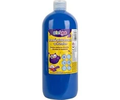 Strigo STRIGO plakatų dažai buteliuke, 1000 ml mėlyni