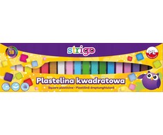 Strigo plastilinas, 18 spalvų, vaikams