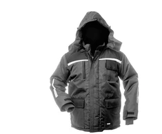 B Safety Bo_Safety ŠILTA STRIUKĖ SU KAPIŠONU „BALTIC CANVAS ARCTIC“