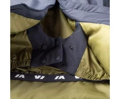 Striukė vyriška Berg Outdoor Męska kurtka ocieplana Martes essentials MAKIO ebony/anthracite/žalias olives dydis L