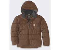 Striukė vyriška Carhartt Striukė Puchowa Carhartt Montana Raudona Duck